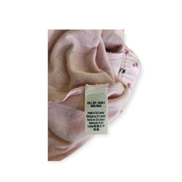 Victoria's Secret Pink Cherry Print Pointelle 100% Cotton Boxer Shorts XS NWT - Picture 13 of 16